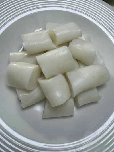 ソース入りライスヌードルロールの作り方：14