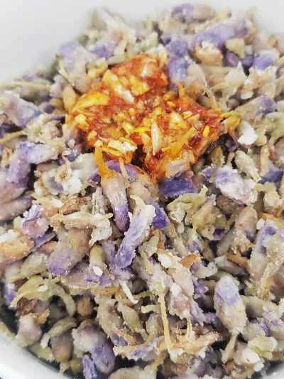 舌先に春の味を：蒸し藤の花のレシピ手順：12