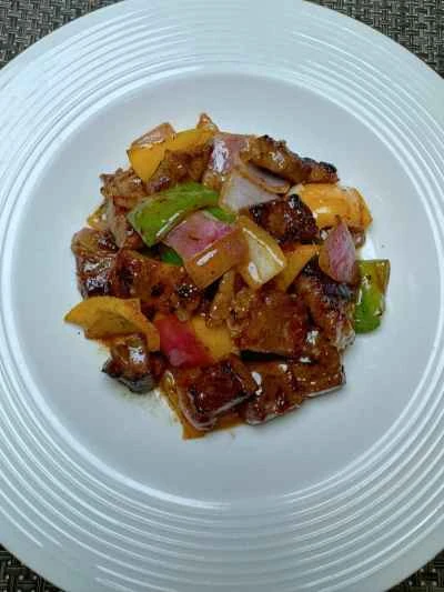 黒胡椒ビーフキューブのレシピ手順：13