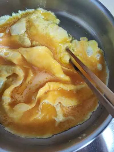 ゴールデンエッグパンケーキのレシピ手順:6