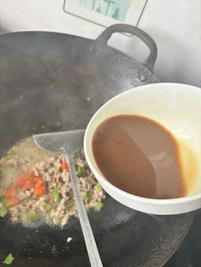 家庭風ナス炒めレシピの手順：13