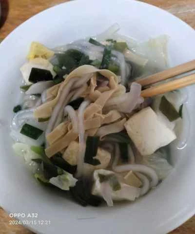 じゃがいも麺鍋の作り方：10