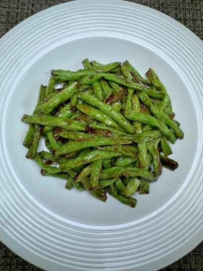 インゲン豆の炒め物の作り方：9