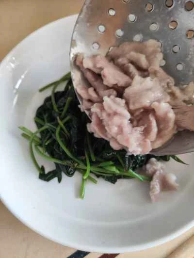 豚肉スライスの作り方：6