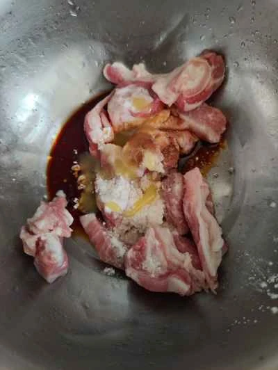 豆苗のスープ煮の作り方：1