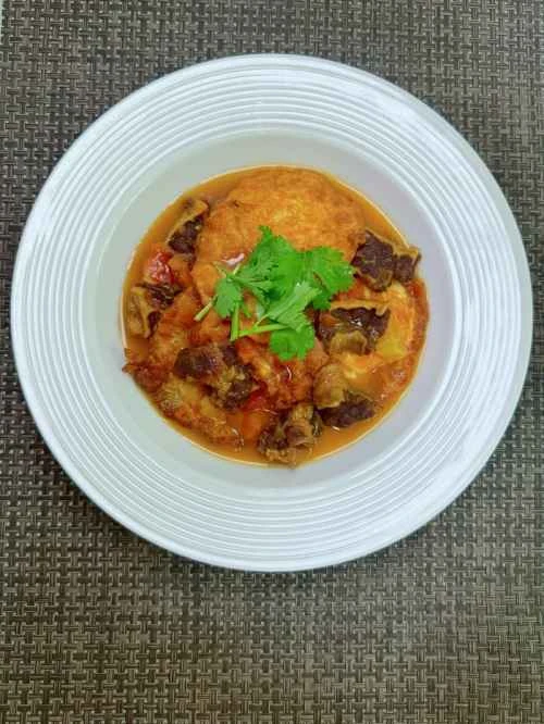 トマトと卵入り牛ブリスケットの煮込みの作り方：15