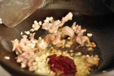 魚風味のズッキーニを作る手順：4