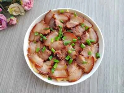 蒸し豚とたけのこのレシピ