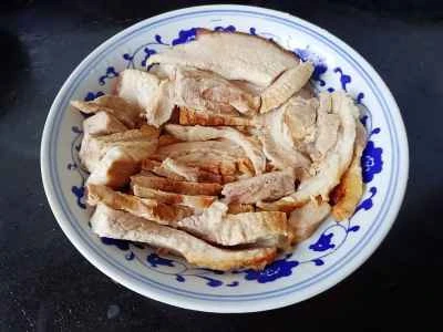 自家製豚バラ肉の煮込みとマスタードグリーンの塩漬け レシピ手順：8