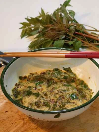 もやし入り卵炒めの作り方：3