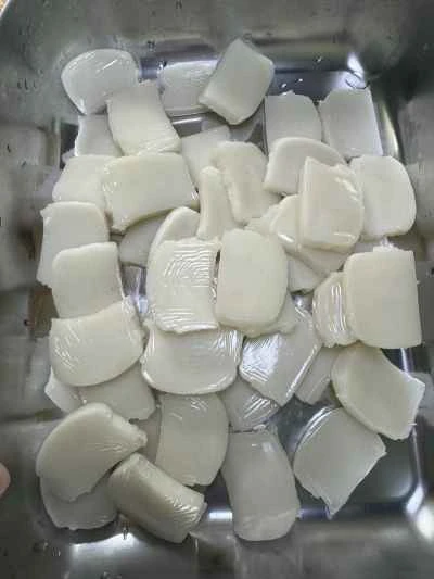 カニ入り餅炒めの作り方：1