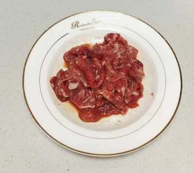 牛肉炒めの作り方：8