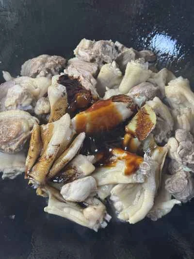 シソの葉で煮込んだ鴨肉の作り方：6