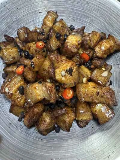 発酵黒豆入り蒸し豚バラ肉の作り方：9