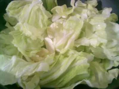 水たけのこ、カリフラワー、春雨の炒め物の作り方：7