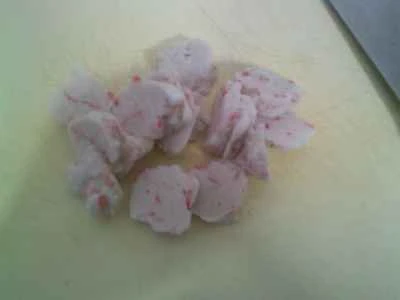 ズッキーニとキノコとエビの炒め物を作る手順：3