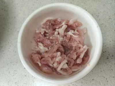 ナス、キクラゲ、細切り豚肉の炒め物の作り方：2