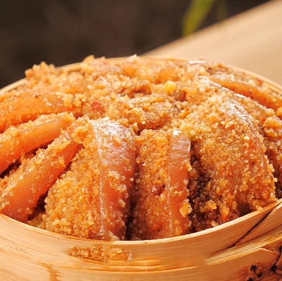 四川風蒸し豚肉の米粉レシピ