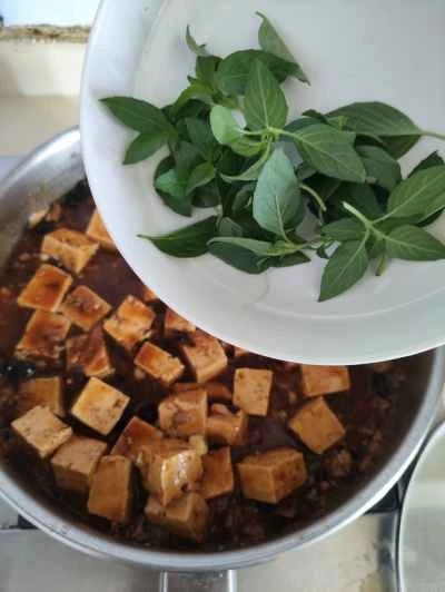 肉ソース煮豆腐の作り方：8