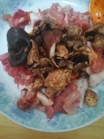 キノコと豆腐入り鶏もも肉の煮込みの作り方：7