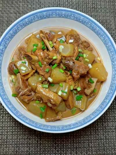 こんにゃく入り鴨肉の煮込みの作り方：15