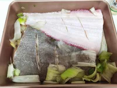 マグロの煮込みの作り方：2
