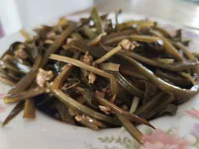 昆布で煮込んだひき肉の作り方：6