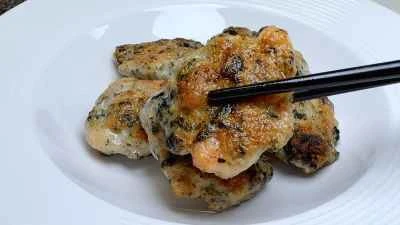 海藻、エビペースト、肉パテの作り方：15