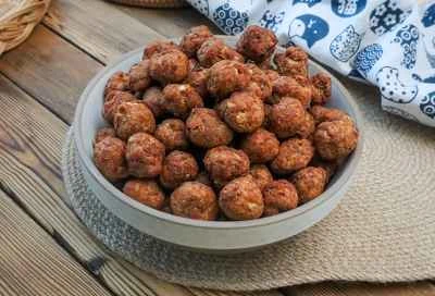 故郷風揚げ豚肉団子のレシピ手順：9