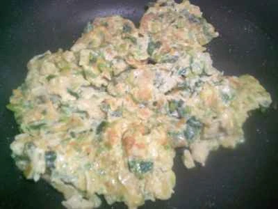 たけのことセロリのスクランブルエッグの作り方：11