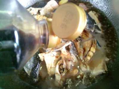 干し魚を使ったローストポークの作り方：9