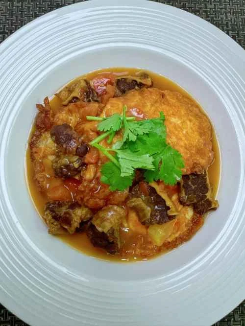 トマトと卵入り牛ブリスケットの煮込みの作り方：16