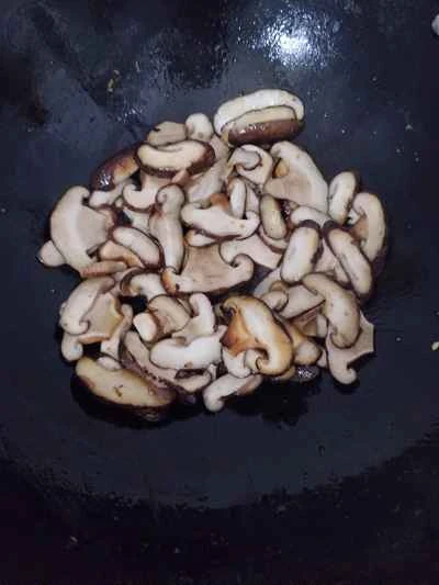 椎茸炒めの作り方：5