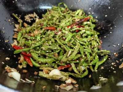 ササゲ炒めの作り方：6