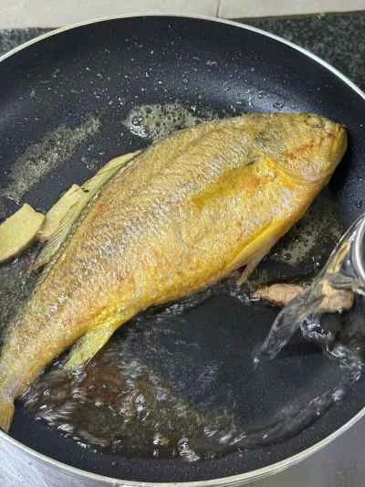 春雨入りの黄ニベの煮込みの作り方：5