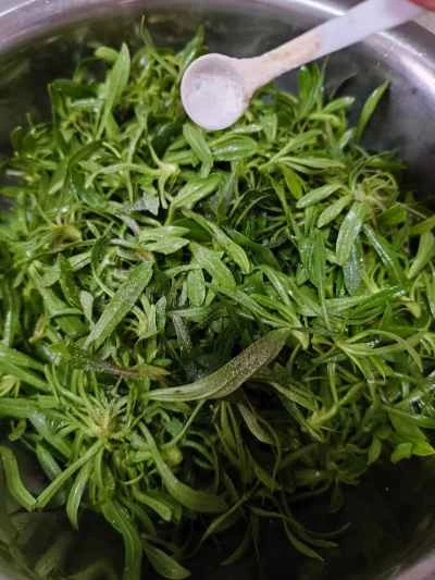 野菜入り蒸し麺 レシピ手順：7