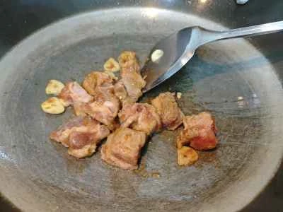 インゲン豆入り豚スペアリブの煮込みの作り方：5