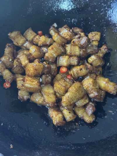 発酵黒豆入り蒸し豚バラ肉の作り方：8