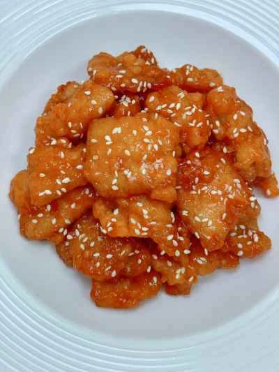 トマトソースの酢豚の作り方：10