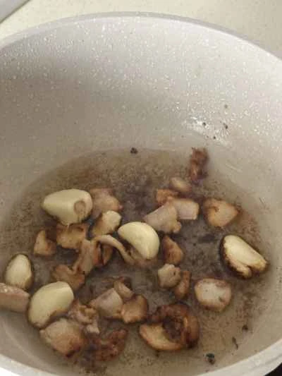 ひき肉とインゲン豆の作り方：4