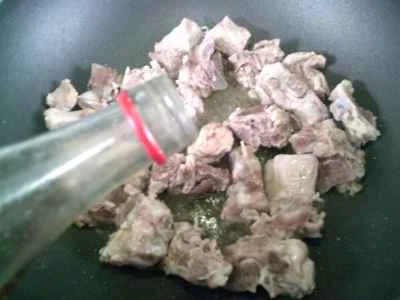 水たけのこの煮豚スペアリブの作り方：4