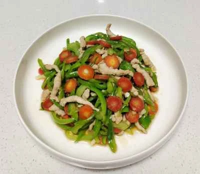 豚肉とピーマンの炒め物の作り方：10