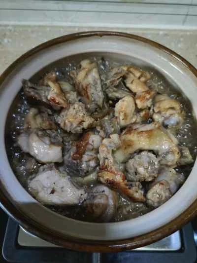 えのき茸と鶏肉の煮込みの作り方：13