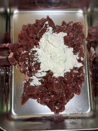 サテビーフと豆腐のキャセロールの作り方：2