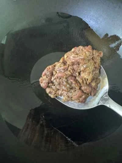 牛肉と甘いブロッコリーの炒め物の作り方：8