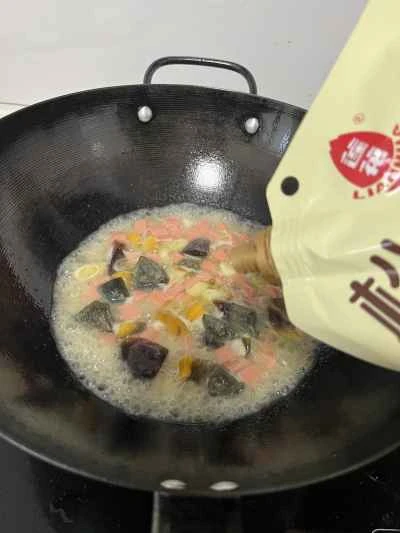 アマランサスのスープを作る手順：8