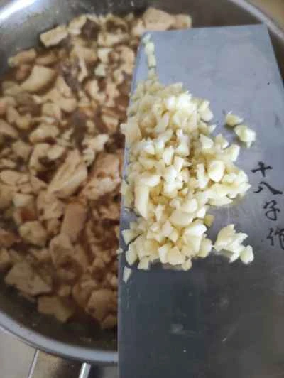 醤油で煮込んだ豆腐の作り方：8