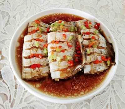 蒸しリボンフィッシュの切り身のレシピ手順：5