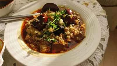 キヌアと花椒豆腐の作り方：13