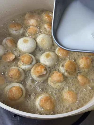 きのこ入りエビ団子の作り方：10